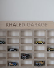Load image into Gallery viewer, Wall Garage Detail - Multiple Levels for Toy Car Display