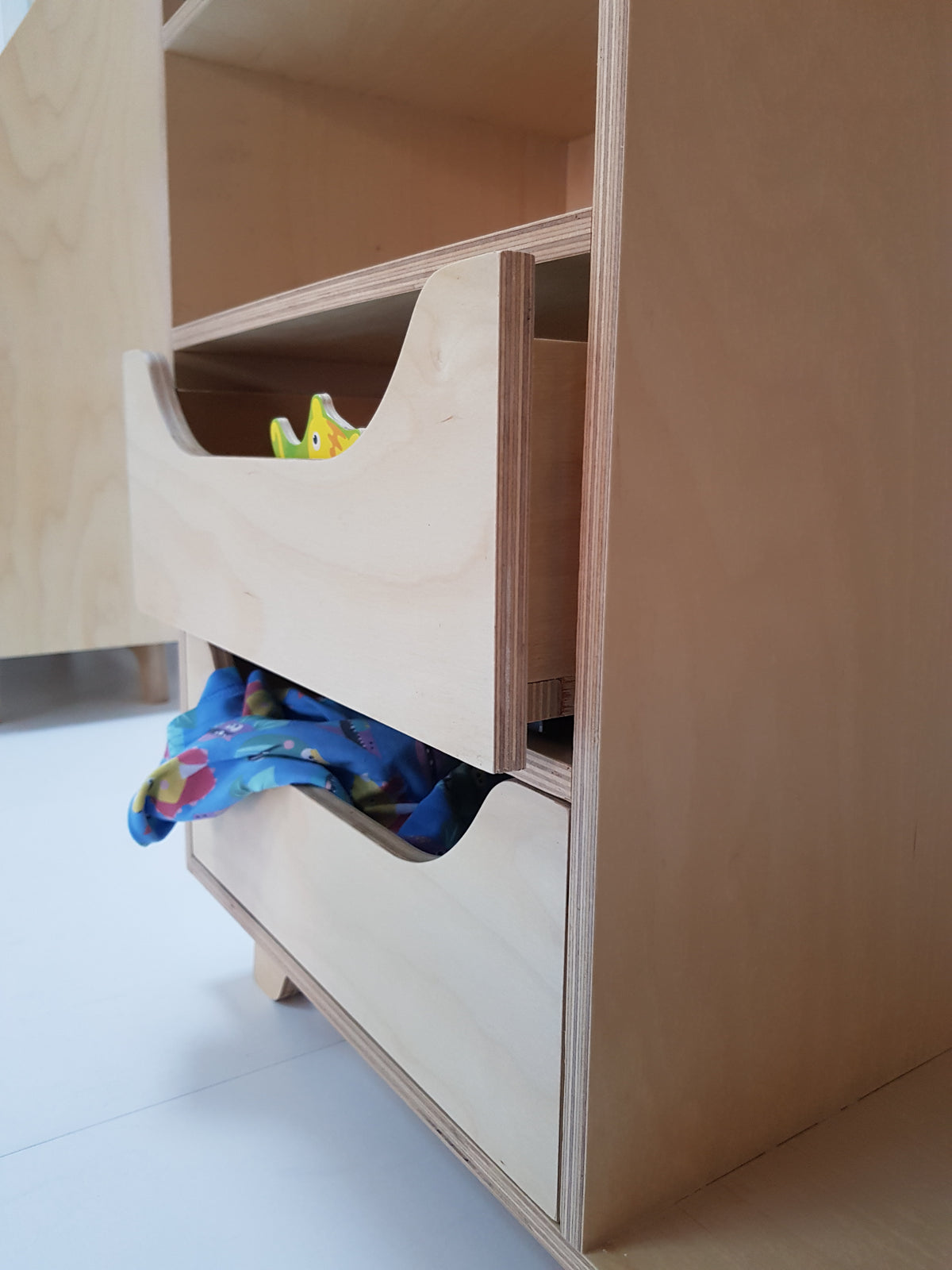 Sofi Wardrobe, a Montessori birch plywood children's wardrobe — view 5