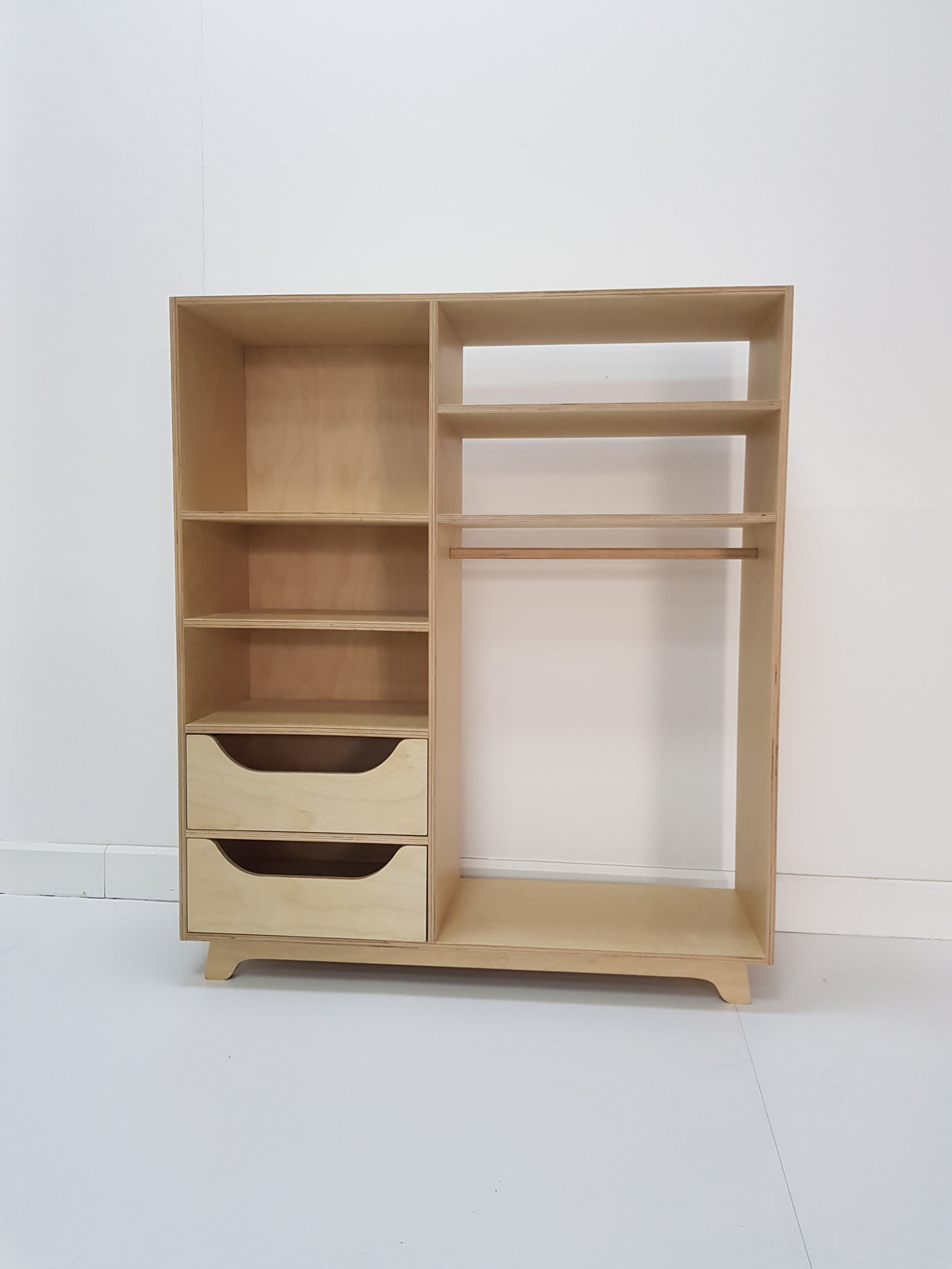 Sofi Wardrobe, a Montessori birch plywood children's wardrobe — view 6