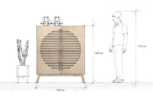 Load image into Gallery viewer, Zoe Side Cabinet