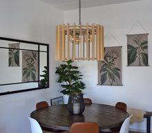 Load image into Gallery viewer, wooden pendant lamp available in 4 shades. Choose celeste pendant lights for a natural and cozy interior style.