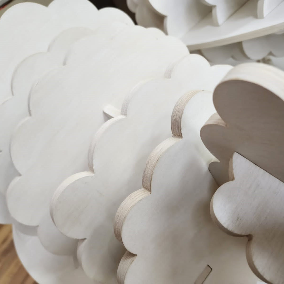 Sheep Bookcase, a sheep-shaped birch plywood children's bookcase — view 13