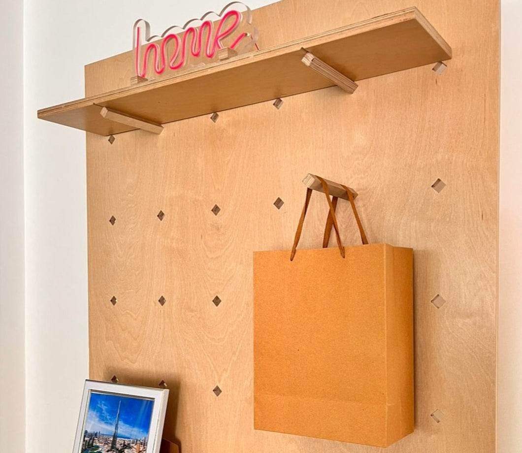 Pegboard for home and office