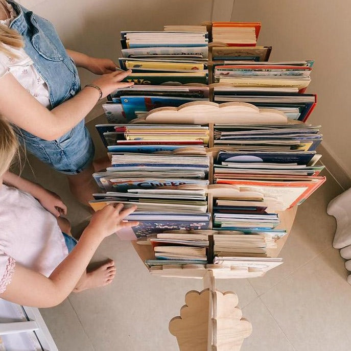 Sheep Bookcase, a sheep-shaped birch plywood children's bookcase — view 8